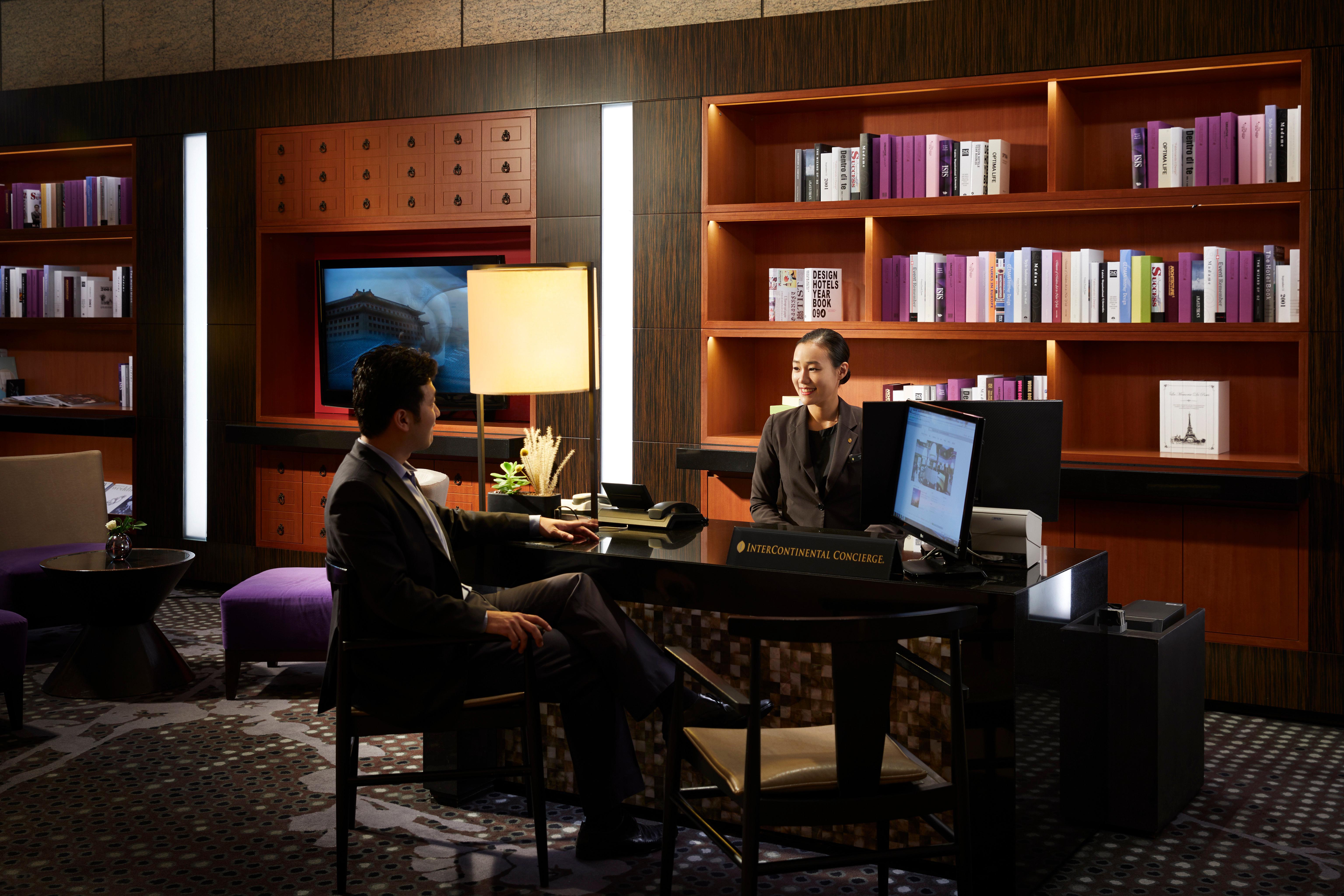 Intercontinental Seoul Coex, An Ihg Hotel Seul Exterior foto The Library
