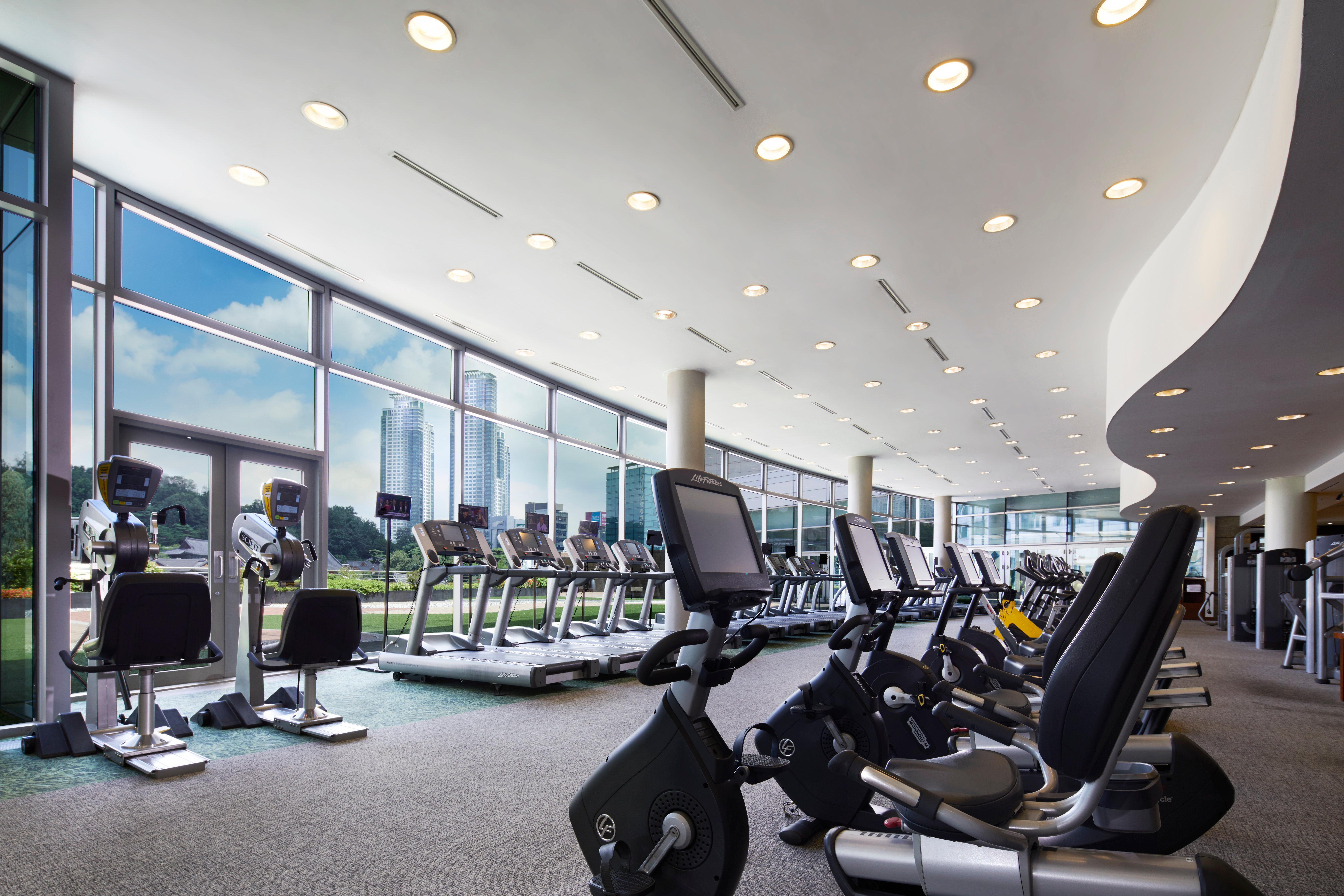 Intercontinental Seoul Coex, An Ihg Hotel Seul Exterior foto The gym at the Ritz-Carlton, Singapore
